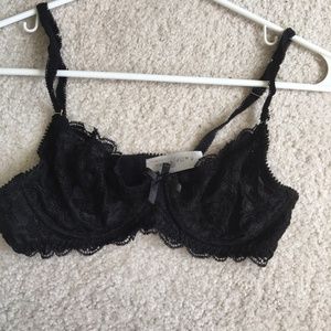Sophie B. Black Lace Bra